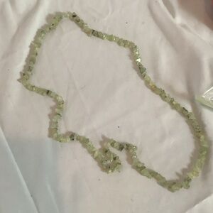 Elegant Green Gemstone Necklace